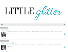 Tablet Screenshot of littleglitter.org